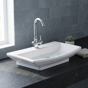 High Quality Square Ceramic Countertop Wash Basin Modern Decorative Bathroom Vanity Sink Hotel Lavabo - Product Image 1