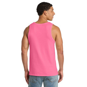 Gym Workout Tank Tops for Men Breathable Eco-Friendly O-Neck Polyester/Cotton Quick-Dry Sleeveless Athletic Training Shirts Drop - Product Image 5