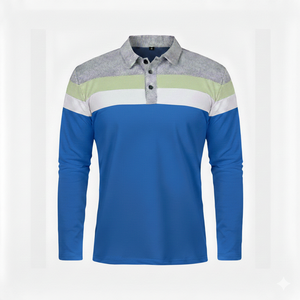 Camiseta Polo Clásica de Manga Larga Estilo Hip Hop, Sensación de Algodón Suave, Diseño Elegante, Camiseta Polo para Uso Diario, Camiseta Polo para Niños - Product Image 5