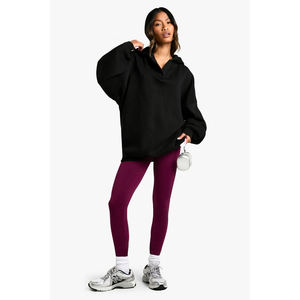 Sweat à capuche sportif personnalisé pour femme - 100% haute qualité, coupe ample, couleurs et tailles personnalisées - Product Image 5