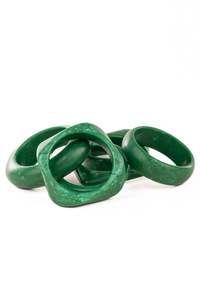 Premium Handmade Resin Bangles for Women Elegant Fashion Jewelry with Smooth Gloss Finish for Wedding Party and Everyday Styling - Product Image 3