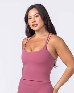 Débardeur Cami à fines bretelles style bandeau, col carré, court, sans manches, essentiel, extensible, basique, pour l'été - Product Image 5