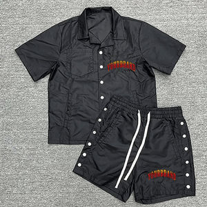 Survêtements de sport imperméables pour hommes, en nylon 100 %, coupe-vent, poids lourd, pour adultes - Product Image 2