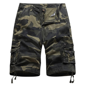 2026 Factory Direct Sale <b>Men</b> Elastic Waist <b>Short</b> Pants Quality Cotton Cargo Casual <b>Shorts</b> Cheap <b>Camo</b> Cargo <b>Shorts</b> - Product Image 3