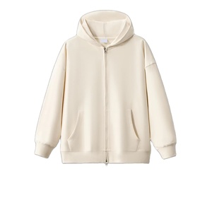 เสื้อฮู้ดดี้ผู้หญิงคุณภาพพรีเมียม ผ้าฝ้ายหวี 100% ซิปหน้า เป็นมิตรกับสิ่งแวดล้อม ปรับแต่งได้ ขายส่งสำหรับฤดูหนาว - Product Image 1