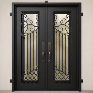 Impresionantes Puertas de Entrada de Hierro Forjado: Diseños Duraderos, Seguros y Hechos a Mano para Hogares de Lujo con Elegancia Atemporal - Product Image 2