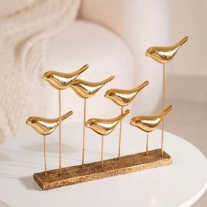 Hermosa Escultura de Latón, Centro de Mesa Decorativo Contemporáneo para Decoración de Hogar de Primera Calidad, Vestíbulos de Hotel y Áreas de Recepción - Product Image 4