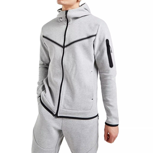 Survêtements de luxe pour hommes, vêtements de sport, tenues de fitness, en molleton technique, ensemble 2 pièces, confortables, prix raisonnable, service OEM - Product Image 1