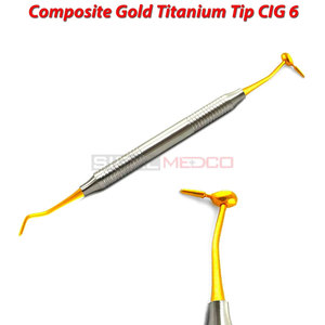 Titanium German Stainless Steel CIG 6 Manual High-quality Class I Dental Filling Instruments Flat Restorative Tools Professional - Product Image 5