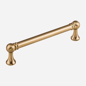 Poignée de porte en laiton de style édouardien, design baroque, poignée de porte de manoir historique - Product Image 1