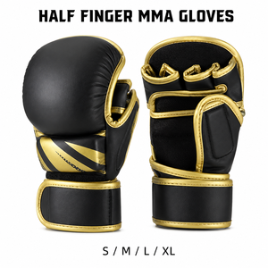 Gants de boxe en PU personnalisables OEM, fermeture Velcro sur tous les doigts, plusieurs couleurs, tailles S M L XL, équipement d'arts martiaux unisexe - Product Image 2