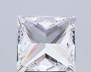 Diamante Cultivado en Laboratorio con Corte Princesa, 3.00 Quilates, Color D, Claridad VVS1, Certificado IGI, Excelente Brillo, Suelto, para Anillos de Compromiso y Boda - Product Image 3