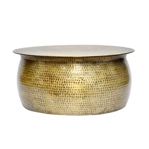 Table basse décorative en métal faite à la main, meubles design, table d'appoint en métal de luxe, décoration intérieure moderne, Zahid Exports - Product Image 4