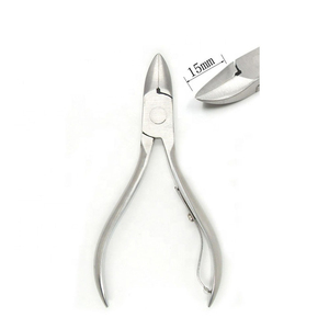 Nail Toenail Beauty Nippers Wholesale Cuticle Nail Nipper Trimmer Stainless Steel Cuticle Beauty Nippers Cutter <b>Remover</b> <b>Tools</b> - Product Image 5