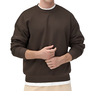 Sweat-shirt à col rond pour homme, imprimé abstrait surdimensionné, en coton molletonné, streetwear, vente en gros, sweat-shirts de haute qualité, OEM - Product Image 1