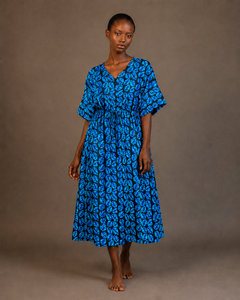 African Wax Print Fabric Ankara Cotton Traditional Tribal Dashiki Kitenge Dutch Wax Textile for Dresses Fashion Wholesale Export - Product Image 1