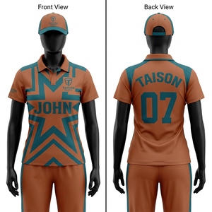 Women <b>Cricket</b> Uniform 180 GSM Moisture Wicking Polyester Fabric Sky Blue <b>White</b> Shoulder Panel Custom Logo Sublimation Print - Product Image 4