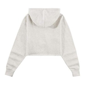 เสื้อฮู้ดครอปพิมพ์ลายสำหรับผู้หญิง แขนยาว มีฮู้ด ผ้าฝ้าย 100% เหมาะสำหรับฤดูหนาว - Product Image 2