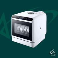 Lave-vaisselle portable autonome Sudex QLK-T18 entièrement automatique, mini, de comptoir, style tiroir, pour hôtels, foyers, camping-cars et nettoyage de cuisine