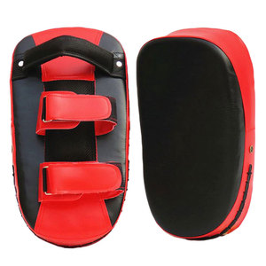 OEM ODM Coussinets de frappe en cuir PU personnalisables et réglables pour l'entraînement aux arts martiaux, Coussinets de frappe en cuir de haute qualité - Product Image 3