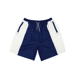 Ensemble de survêtement sportif pour homme en nylon coupe-vent avec logo personnalisé, veste et short, 2 pièces - Product Image 6