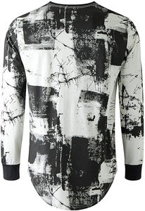 Camiseta Unisex de Gran Tamaño, Manga Corta, Color Sólido, de Alta Calidad, Estilo Urbano, Fabricantes Profesionales, Camisetas con Hombros Caídos - Product Image 4