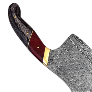 Cuchillos de Cocina Forjados a Mano con Hoja Ancha y Afilada, Mango Ergonómico de Madera para Hogares, Restaurantes, Servicios de Catering y Uso Profesional - Product Image 5