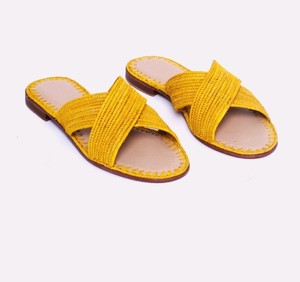 Handmade Raffia Sandals-Light Weight & Disposable Breathable Women's <b>Summer</b> Beach Shoes Moroccan Artisan Sandals Free Shipping - Product Image 1