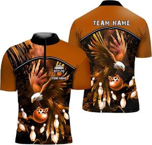 Sublimated Custom <b>Bowling</b> Jerseys High-Quality Personalized Designs for Tournaments Comfortable and Breathable - Product Image 6
