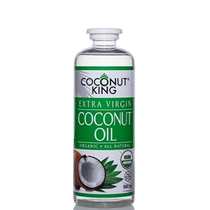 Aceite de Coco Virgen Orgánico Coconut King 500 ML - Product Image 1