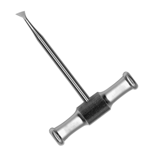 11RX Elevador dental quirúrgico de acero inoxidable con mango transversal, instrumento para extracción oral - Product Image 5