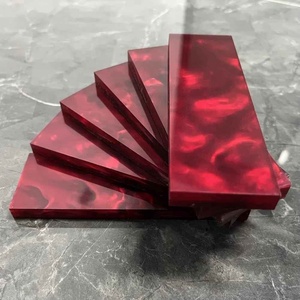 Handmade Epoxy Resin Casting <b>Bookend</b> Green Marbled Pattern Irregular Shape Artistic Home Decoration Craft - Product Image 6