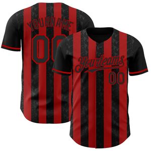 Baseball Jersey 100% Polyester Breathable Short Sleeve Printed Full Button Wholesale Bulk Order Supplier - Product Image 5