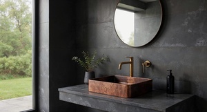 Fregadero de cobre con certificación de inspección, producto probado, calidad garantizada, fregadero de cobre, satisfacción del cliente - Product Image 3