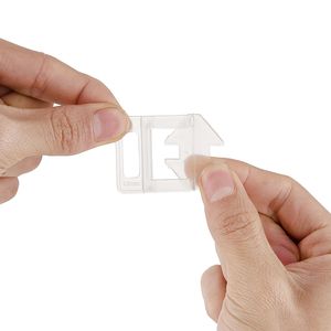2200-Piece DIY Tile Leveling System Clips 1/16\" (1.5 Mm) Thick PP Tile Leveler <b>Spacers</b> Easy-to-Use Tile Leveling System - Product Image 2
