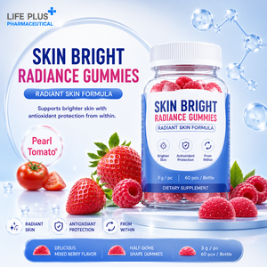 Gummies Éclat de Peau Tomate Perle & Baies Mixtes Supplément Antioxydant Marque Privée OEM ODM - Product Image 1