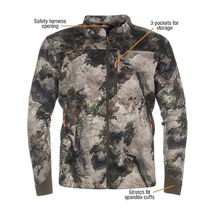 Vestes de chasse légères pour hommes, nouveau design avec cordon de serrage personnalisé, respirantes, coupe-vent, imperméables, grandes tailles - Product Image 5