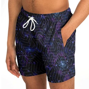 Eco-Friendly Dry Fit Sublimation Printed Swim <b>Trunks</b> Fitness Swimwear Custom Shorts Hot Selling - Product Image 5