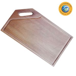 Wooden Kitchen Chopping Block Rectangle cutting board Dishwasher Safe Sustainable & Durable for Convenient Food Preparation - Product Image 2