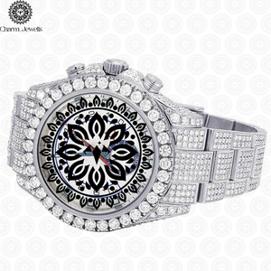 Charm Jewells – boîtier de montre de luxe en acier inoxydable, mouvement mécanique, lumineux, mode masculine, date automatique, résistant à l'eau 10 bars, 20mm - Product Image 2