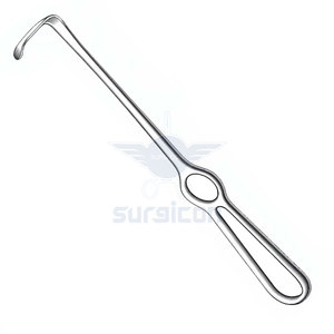 เครื่องมือผ่าตัดแบบ Langenbeck Retractor ขนาด 21 ซม. / 8-1/4 นิ้ว พร้อมใบมีดขนาด 40 x 11 มม. สำหรับการดึงเนื้อเยื่ออย่างแม่นยำและปรับปรุงประสิทธิภาพ - Product Image 5