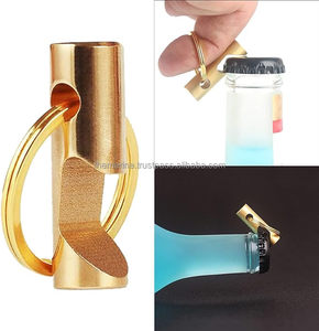 2024 nuevo diseño hecho a mano de latón abrebotellas llavero hermoso estilo náutico y sencillo llavero de bolsillo - Product Image 5