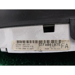 ชุดหน้าปัดเรือนไมล์มือสองแท้ ปี 2004-2007 รุ่น Five Hundred รหัส 6G1T10849FA - Product Image 5