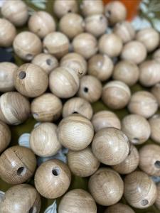 Esferas de Madera de Roble Macizo de Primera Calidad, Esferas de Madera Natural para Fabricación de Muebles, Proyectos de Manualidades y Accesorios Decorativos - Product Image 1