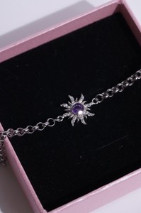 Pulsera de Plata de Ley con Baño de Oro y Circonitas, Diseño de Rayos de Sol, Estilo Minimalista y Elegante, Ideal para Regalo de Aniversario - Product Image 3
