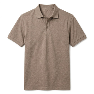 Camiseta Polo de Manga Corta para Hombre, de Alta Calidad, de Algodón Jersey, Sólida, Transpirable, Informal, con Botones al Frente, con Logotipo Personalizado - Product Image 3