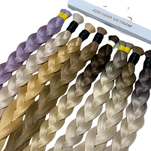 Compre Extensiones y Cabello Virgen Humano Remy Liso y Ondulado al por Mayor, Doble Trama a Máquina, Todos los Colores - Product Image 1