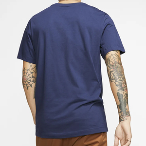 เสื้อยืดโอเวอร์ไซส์ทรงหลวม คอวี ผ้าฝ้ายกันยับ ทรงปกติ พิมพ์ลายโลโก้ด้านหน้า สไตล์สตรีทแฟชั่น สำหรับผู้ชาย - Product Image 5