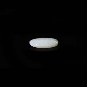Natural Fire Opal Oval Cabochon 4.9 Carat Loose Gemstone for Fine Jewelry - Product Image 3