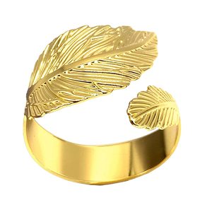 Anillo de Servilleta Moderno de Latón Redondo de 5 cm, Accesorio Duradero para Decoración de Mesa de Boda - Product Image 3